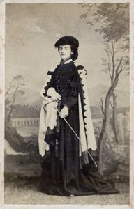 Maria Sophie von Bayern - 1861 - Porträt von Marie-Sophie Amelie, Herzogin in Bayern und Königin der beiden Sizilien (1841-1925)