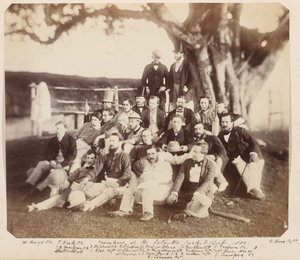 Mitglieder des Calcutta Cricket Club, 1859