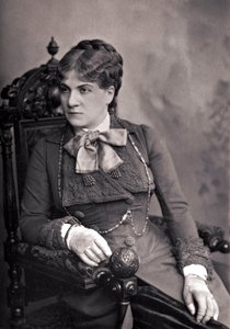 Mme Alix-Marie PASCA (1836-1906) - Porträt von Alix Pasca (1835-1914), französische Komödiantin. Fotografie Ende des 19. Jahrhunderts