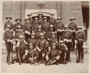 Nordwestliche berittene Polizei, Chelsea Barracks, Diamantjubiläum