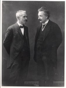 Paul Langevin und Albert Einstein