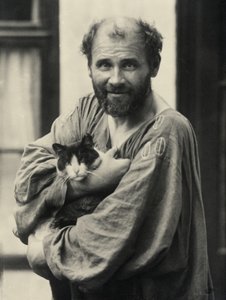 Bild von Gustav Klimt (1862-1918) von Unknown photographer