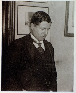 Porträt von Alberic Magnard (s/w Foto) von Unknown photographer