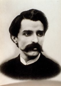 Porträt von Alfredo Catalani (s/w Foto) von Unknown photographer