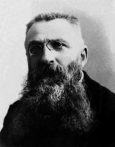 Porträt von Auguste Rodin (1840-1917), französischer Bildhauer