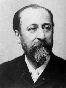 Porträt von Camille Saint-Saens.