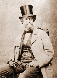 Porträt von Charles Dickens (1812-1870), englischer Schriftsteller um 1855