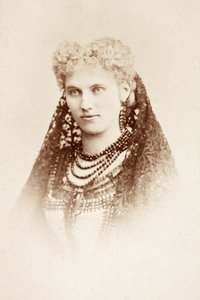 Porträt von Christine Nilsson im Kostüm von Unknown photographer