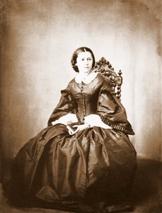Porträt von Clara Schumann, Ehefrau von Robert Schumann