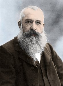 Porträt von Claude Monet (1840-1926), französischer Maler von Unknown photographer