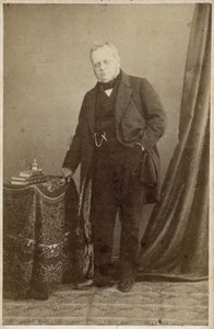 Porträt von Graf Camillo Benso von Cavour (1810-61) - circa 1855