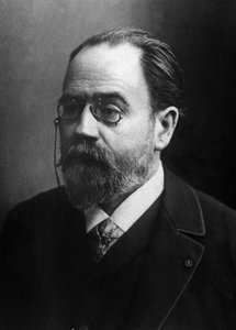 Porträt von Emile Zola