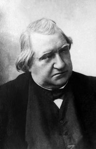 Porträt von Ernest Renan (1823-1892), französischer Philologe und Schriftsteller