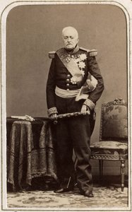 Porträt von Esprit Victor Elisabeth Boniface de Castellane, Marschall von Frankreich, französischer Militär, geboren in Paris am 21. März 1788 und gestorben in Lyon am 16. September 1862