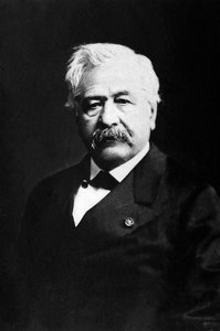 Porträt von Ferdinand de Lesseps (1805-1894), französischer Diplomat und Unternehmer.
