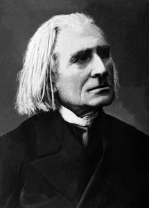 Porträt von Franz Liszt (1811-1886), ungarischer Komponist, Pianist und Dirigent