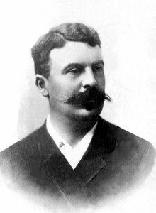 Porträt von Guy de Maupassant (1850-1893), französischer Schriftsteller.