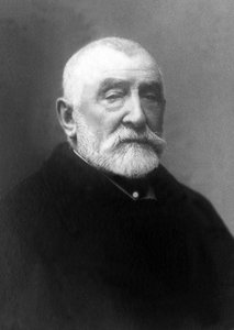 Porträt von Henri Joseph Harpignies (1819-1916), französischer Maler und Aquarellist von Unknown photographer
