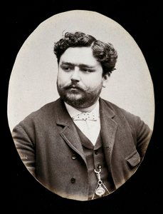 Porträt von Isaac Albeniz von Unknown photographer