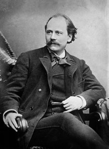 Porträt von Jules Massenet (s/w Foto)