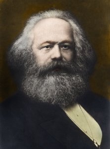 Porträt von Karl Marx (1818-1883) 1878