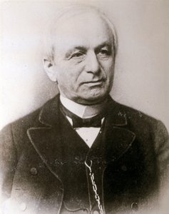 Porträt von Leopold Kronecker von Unknown photographer