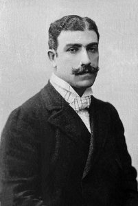 Porträt von Lucien Germain Guitry (1860-1925), französischer Schauspieler