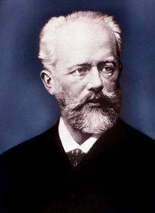 Porträt von Piotr Ilyich Tchaikovsky von Unknown photographer