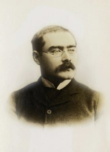 Porträt von Rudyard Kipling (1865-1936), englischer Schriftsteller. von Unknown photographer
