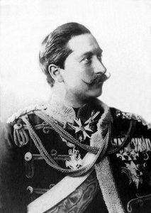 Porträt von Wilhelm II. (1859-1941), letzter Kaiser von Deutschland und letzter König von Preußen von 1888 bis 1918.