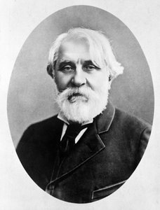 Porträt des russischen Schriftstellers Iwan Turgenjew (1818 - 1883)