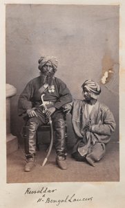 Rissaldar der 11. Bengal Lancers von Unknown photographer