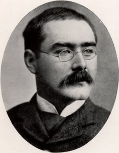 Rudyard Kipling (1865-1936) englischer Journalist, Romanautor und Dichter von Unknown photographer