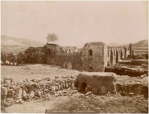 Ruinen der Kirche der Heiligen Vierzig Märtyrer, Sebaste (Sivas), Türkei, ca. 1890