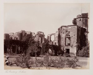 Die Residenz Lucknow, ca. 1885