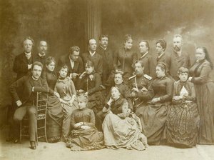 Die erste dramatische Theatergruppe in Warschau