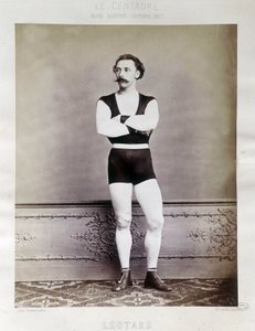 Der Turner Jules Leotard - in „Der Centaure“ vom Oktober 1867, Stadt Paris von Unknown photographer