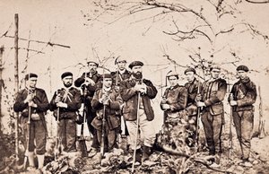 Dritter Carlistenkrieg (1872-1876): Der Santa Cruz Priester und seine Wache