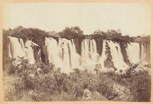 Umgeni-Fälle, Natal-Provinz, Südafrika, ca. 1882