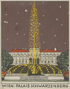 Wien: Palais Schwarzenberg, 1908