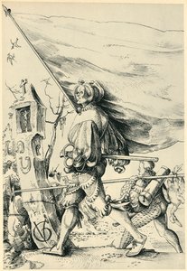 Söldner, 1516, 1943 von Urs Graf
