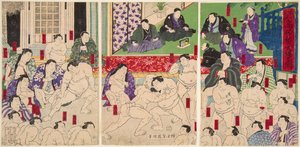 Die Sumo-Ringerschule Takasago Beya