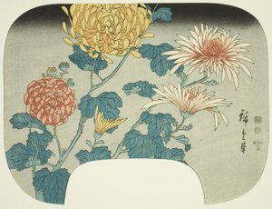 Chrysanthemen von Utagawa Hiroshige