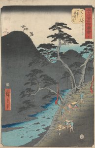 Berühmte Sehenswürdigkeiten der dreiundfünfzig Stationen von Utagawa Hiroshige