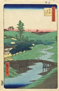 Furukawa-Fluss, Hiroo von Utagawa Hiroshige