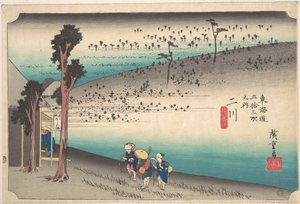 Futagawa, Saru ga Baba von Utagawa Hiroshige