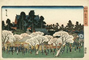 Kinryūzan-Tempel von Utagawa Hiroshige