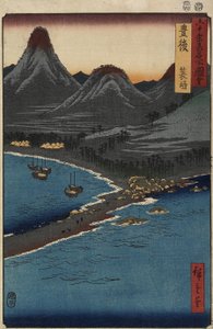 Minosaki-Strand, Bungo-Provinz, April 1856