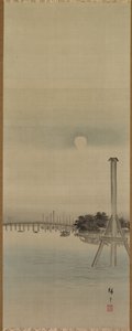 Nachtszene am Sumida-Fluss von Utagawa Hiroshige