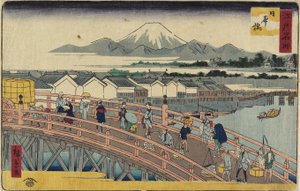 Nihonbashi-Brücke, 1830-1858